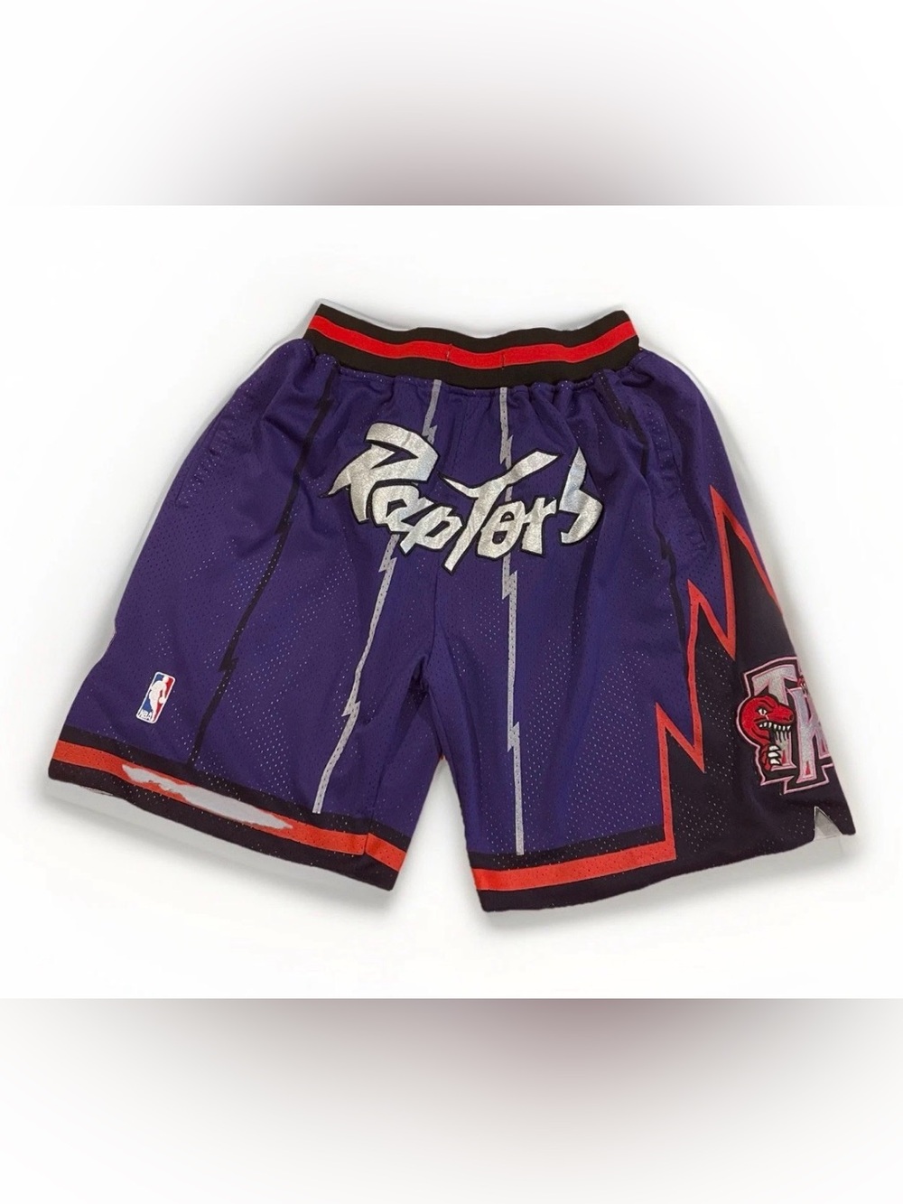 90s Vintage Toronto Raptors Shorts Just Don Size Medium 1998-1999 Season NBA